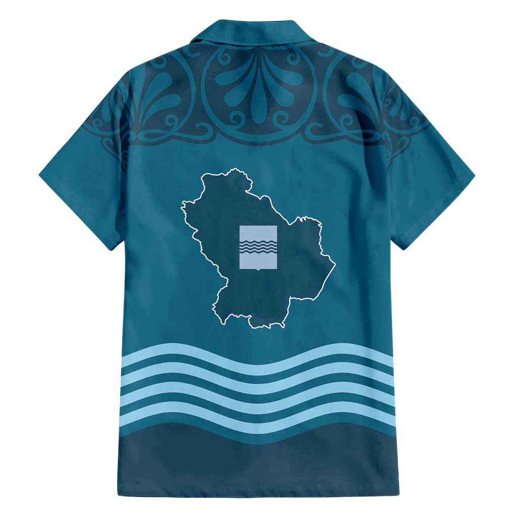 Italy Basilicata Family Matching Puletasi and Hawaiian Shirt Map With Flag Style - Wonder Print Shop