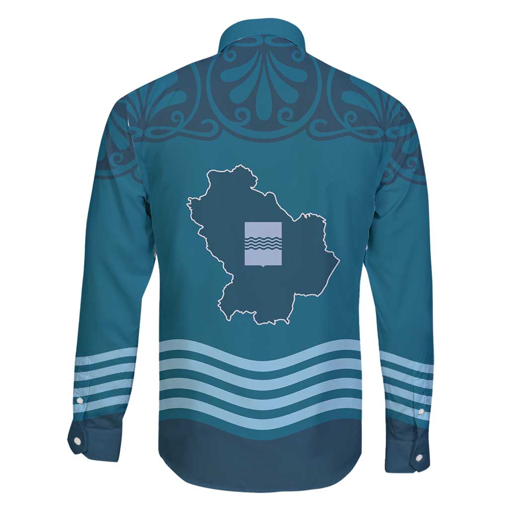 Italy Basilicata Family Matching Puletasi and Hawaiian Shirt Map With Flag Style - Wonder Print Shop