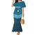 Italy Basilicata Mermaid Dress Map With Flag Style - Wonder Print Shop