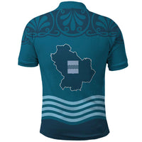 Italy Basilicata Polo Shirt Map With Flag Style - Wonder Print Shop