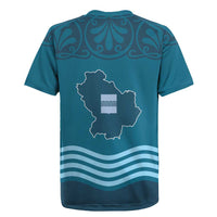 Italy Basilicata Rugby Jersey Map With Flag Style - Wonder Print Shop