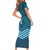 Italy Basilicata Short Sleeve Bodycon Dress Map With Flag Style - Wonder Print Shop