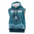 Italy Basilicata Sleeveless Hoodie Map With Flag Style - Wonder Print Shop