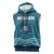 Italy Basilicata Sleeveless Zip Hoodie Map With Flag Style - Wonder Print Shop