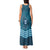 Italy Basilicata Tank Maxi Dress Map With Flag Style - Wonder Print Shop