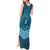 Italy Basilicata Tank Maxi Dress Map With Flag Style - Wonder Print Shop