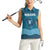 Italy Basilicata Women Sleeveless Polo Shirt Map With Flag Style - Wonder Print Shop