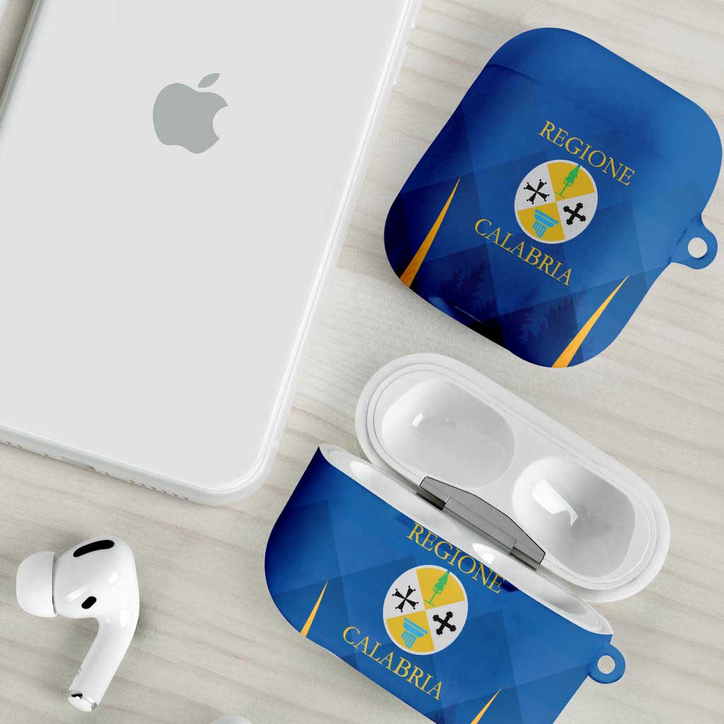 Italy Calabria AirPods Case Flag Style - Wonder Print Shop