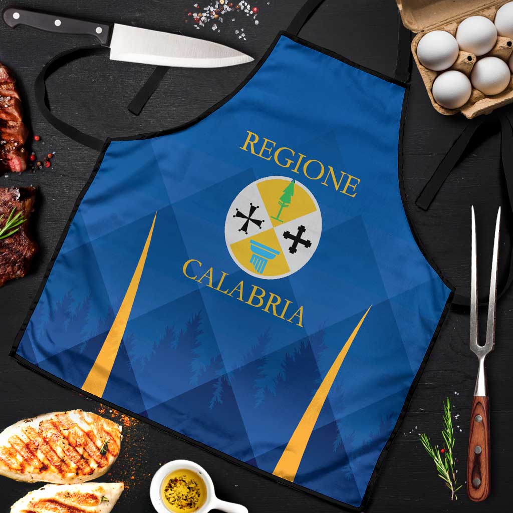 Italy Calabria Apron Flag Style - Wonder Print Shop