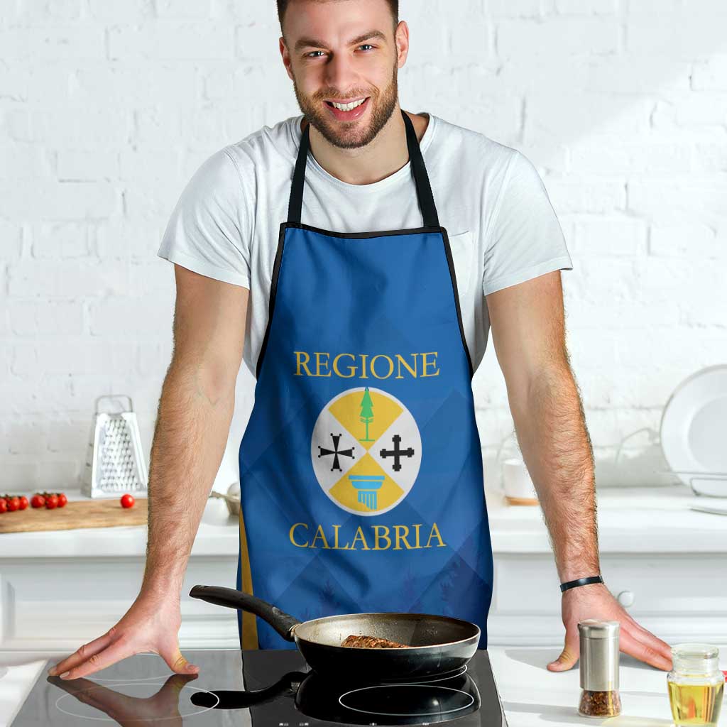 Italy Calabria Apron Flag Style - Wonder Print Shop