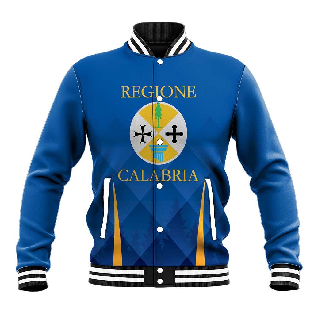 Italy Calabria Baseball Jacket Flag Style - Wonder Print Shop