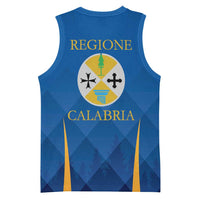 Italy Calabria Basketball Jersey Flag Style - Wonder Print Shop