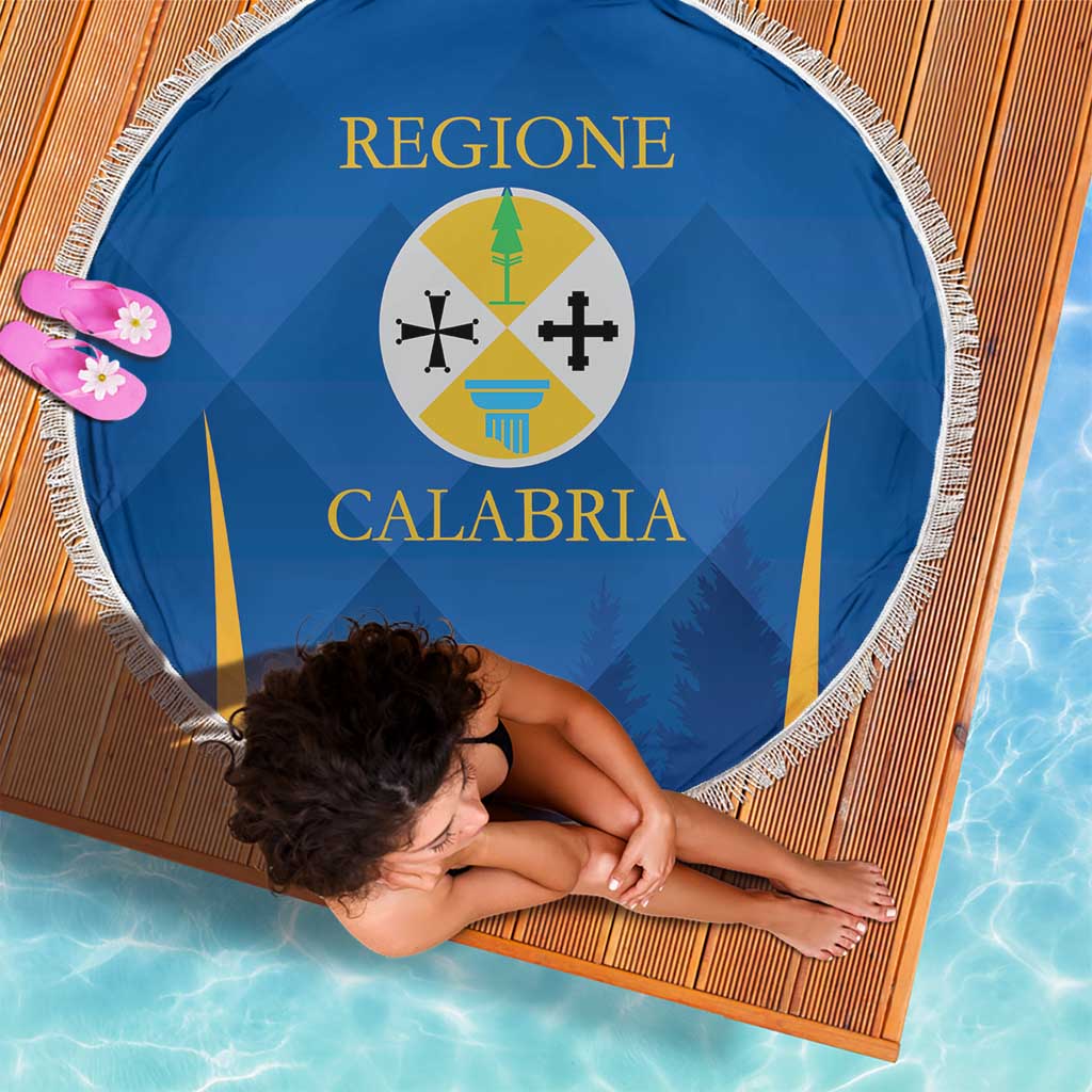 Italy Calabria Beach Blanket Flag Style - Wonder Print Shop