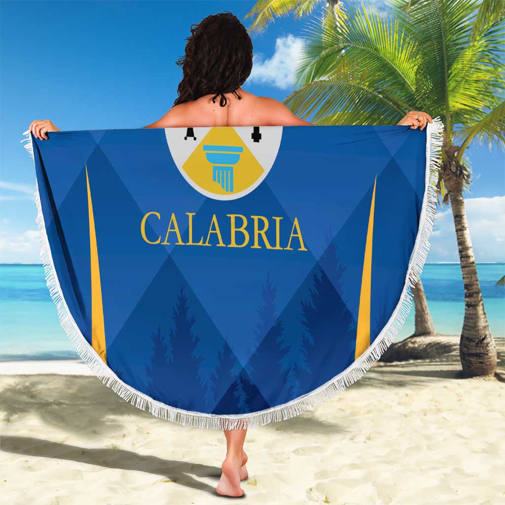 Italy Calabria Beach Blanket Flag Style - Wonder Print Shop