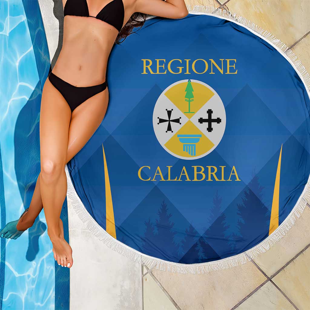 Italy Calabria Beach Blanket Flag Style - Wonder Print Shop