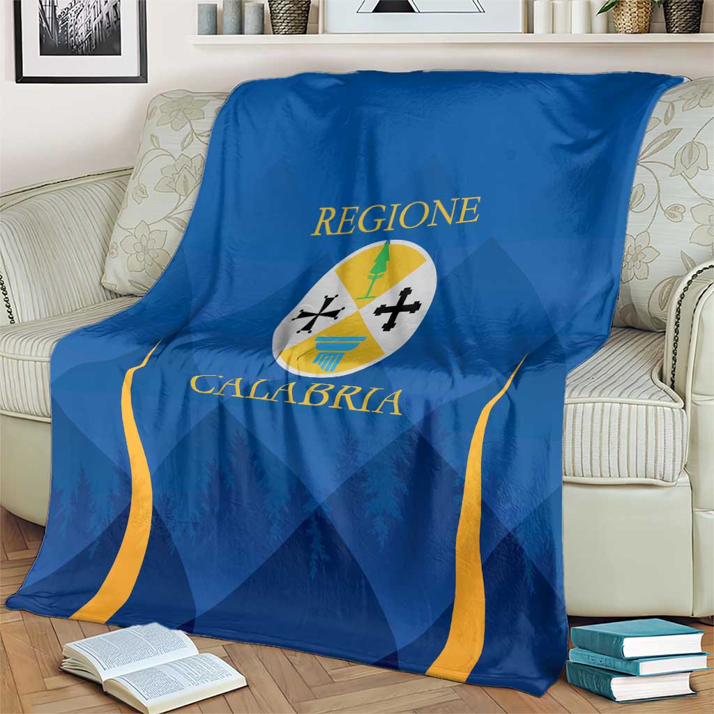 Italy Calabria Blanket Flag Style - Wonder Print Shop