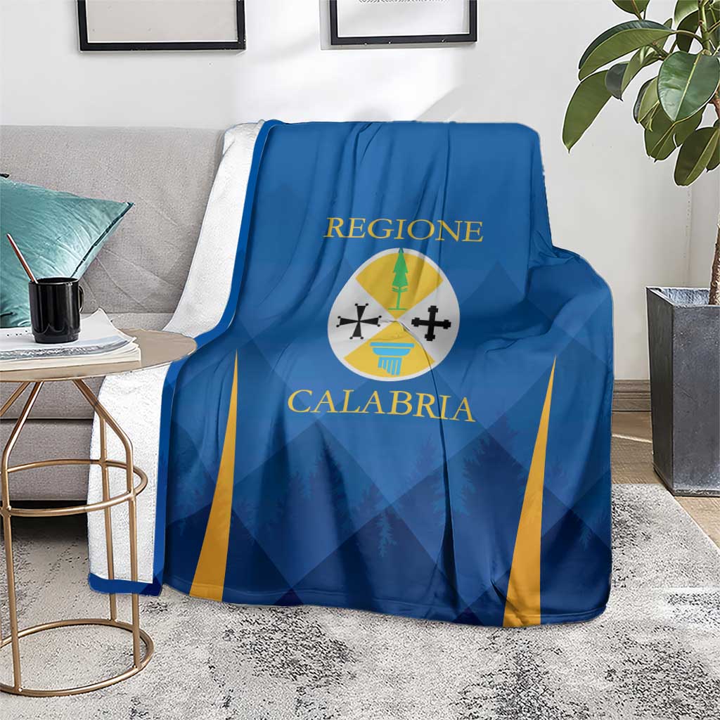 Italy Calabria Blanket Flag Style - Wonder Print Shop