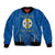 Italy Calabria Bomber Jacket Flag Style - Wonder Print Shop