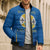 Italy Calabria Bomber Puffer Jacket Flag Style - Wonder Print Shop