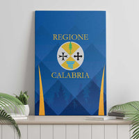 Italy Calabria Canvas Wall Art Flag Style - Wonder Print Shop