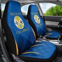 Italy Calabria Car Seat Cover Flag Style - Wonder Print Shop