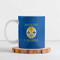 Italy Calabria Ceramic Mug Flag Style - Wonder Print Shop
