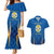 Italy Calabria Couples Matching Mermaid Dress and Hawaiian Shirt Flag Style - Wonder Print Shop