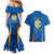 Italy Calabria Couples Matching Mermaid Dress and Hawaiian Shirt Flag Style - Wonder Print Shop