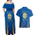 Italy Calabria Couples Matching Off Shoulder Maxi Dress and Hawaiian Shirt Flag Style - Wonder Print Shop