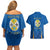 Italy Calabria Couples Matching Off Shoulder Short Dress and Hawaiian Shirt Flag Style - Wonder Print Shop