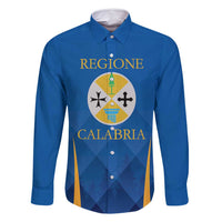 Italy Calabria Family Matching Long Sleeve Bodycon Dress and Hawaiian Shirt Flag Style - Wonder Print Shop