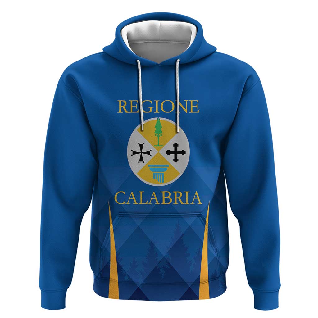 Italy Calabria Hoodie Flag Style - Wonder Print Shop