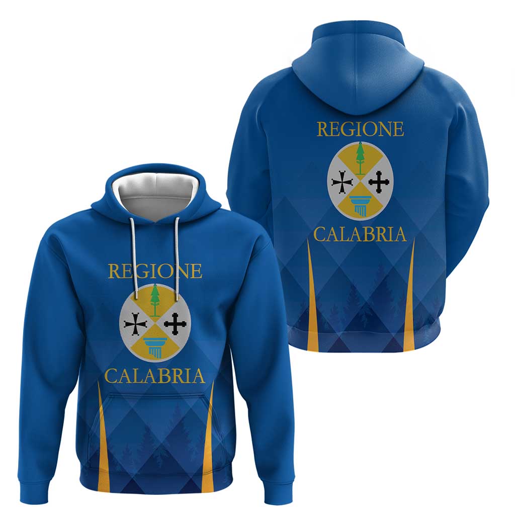 Italy Calabria Hoodie Flag Style - Wonder Print Shop