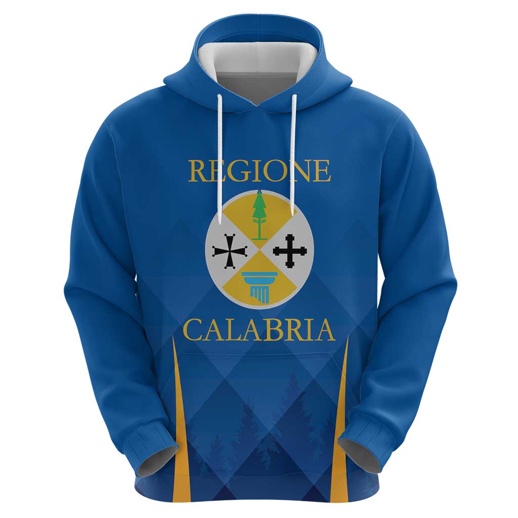Italy Calabria Hoodie Flag Style - Wonder Print Shop