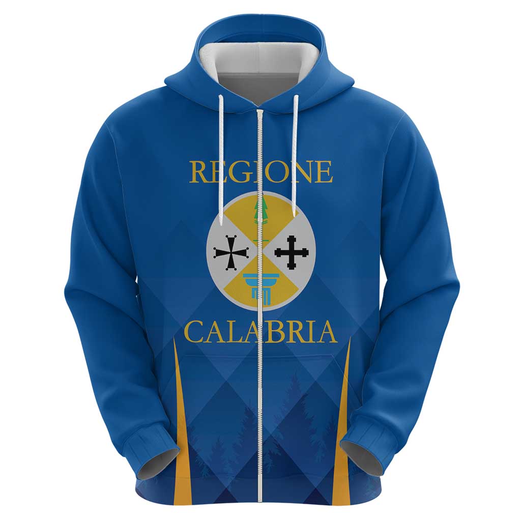 Italy Calabria Hoodie Flag Style - Wonder Print Shop