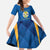 Italy Calabria Kid Short Sleeve Dress Flag Style - Wonder Print Shop