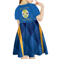 Italy Calabria Kid Short Sleeve Dress Flag Style - Wonder Print Shop
