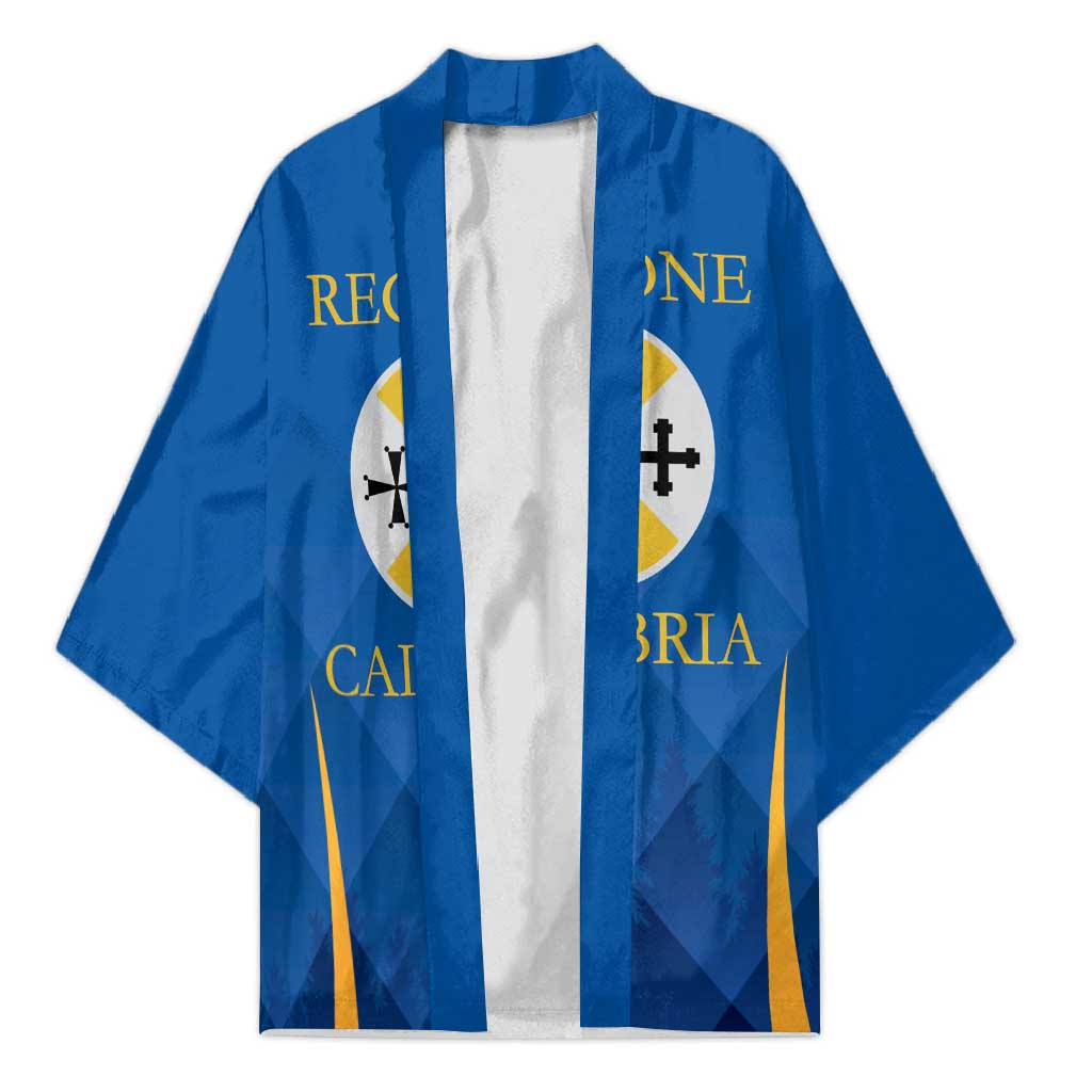 Italy Calabria Kimono Flag Style - Wonder Print Shop