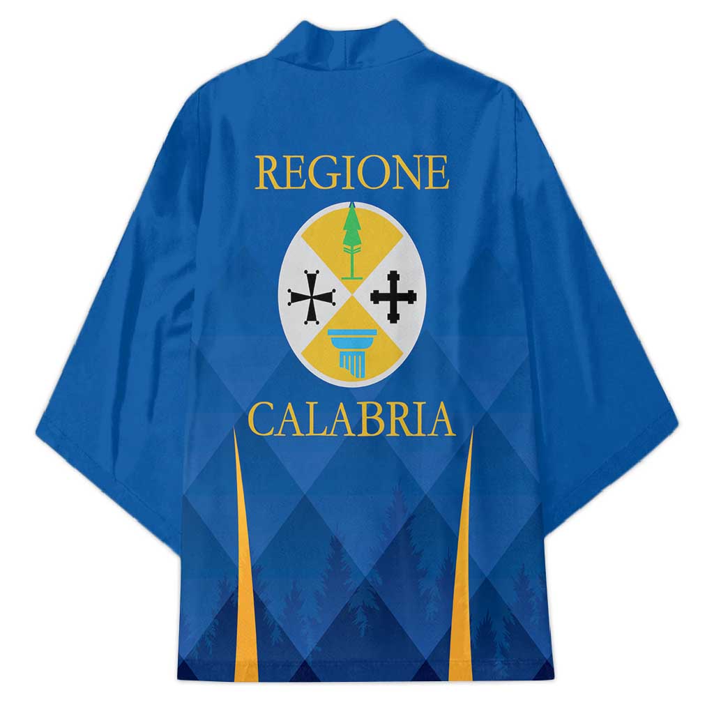 Italy Calabria Kimono Flag Style - Wonder Print Shop