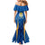 Italy Calabria Mermaid Dress Flag Style - Wonder Print Shop