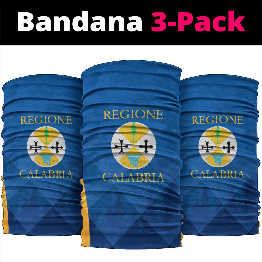 Italy Calabria Neck Gaiter Flag Style - Wonder Print Shop