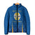 Italy Calabria Padded Jacket Flag Style - Wonder Print Shop