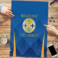 Italy Calabria Puzzle Flag Style - Wonder Print Shop
