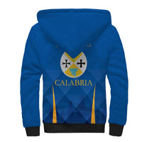 Italy Calabria Sherpa Hoodie Flag Style - Wonder Print Shop