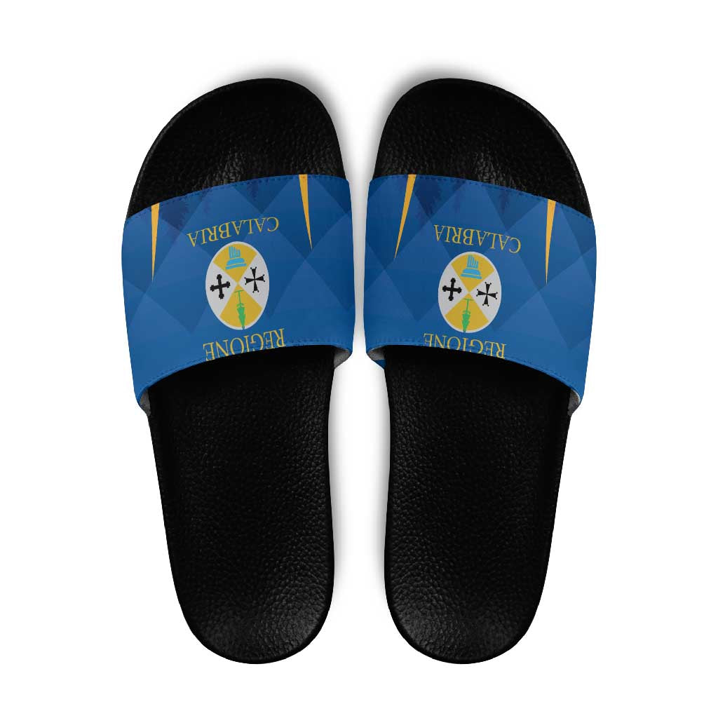 Italy Calabria Slide Sandals Flag Style - Wonder Print Shop