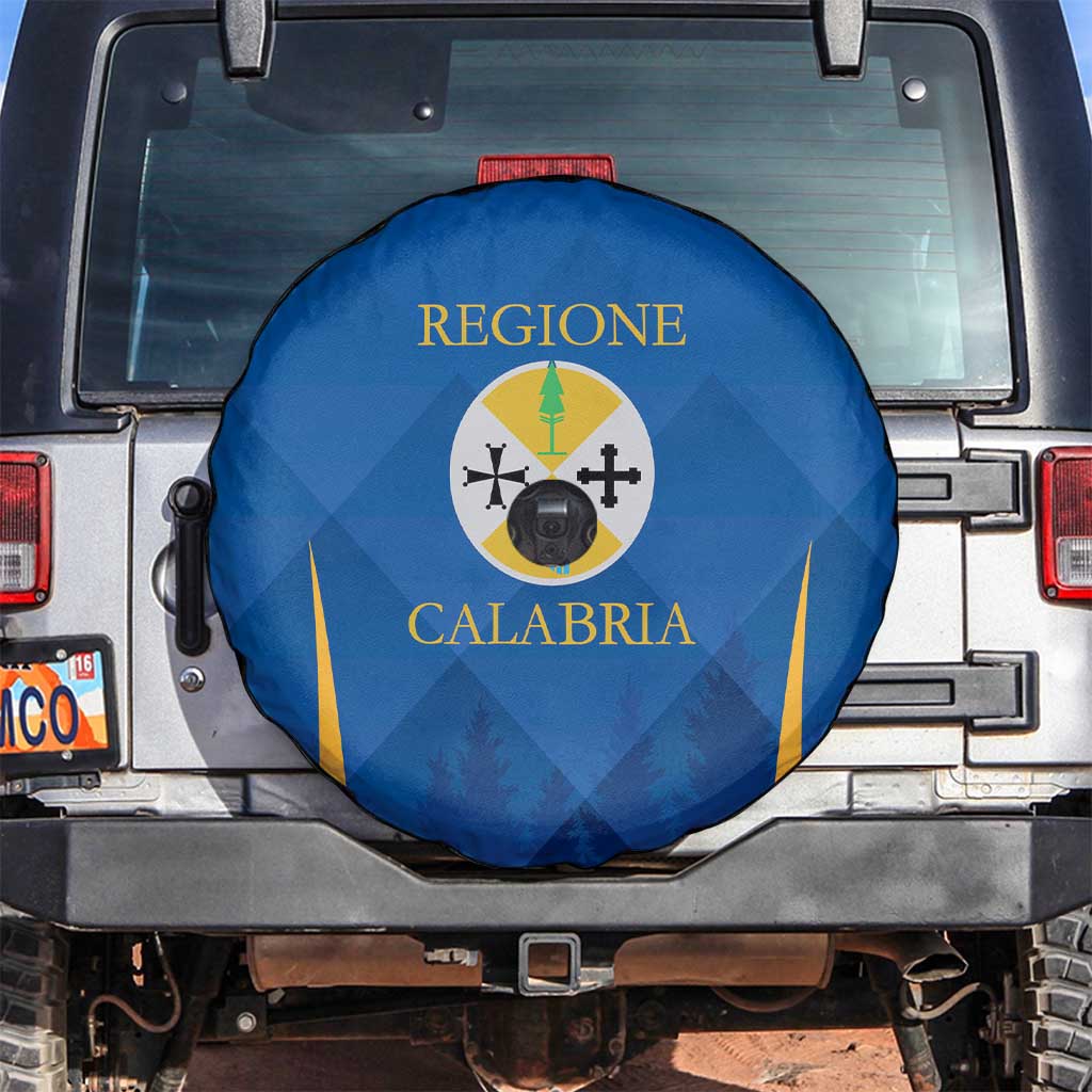 Italy Calabria Spare Tire Cover Flag Style - Wonder Print Shop