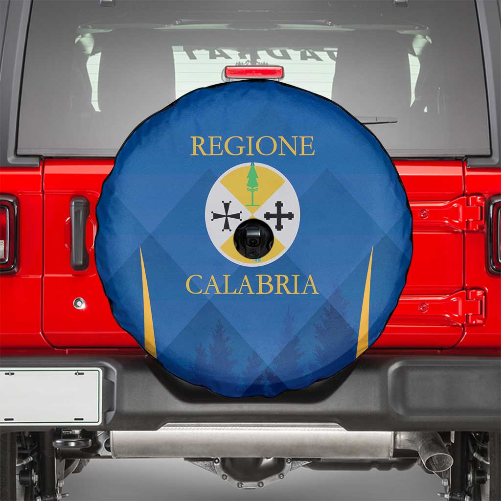Italy Calabria Spare Tire Cover Flag Style - Wonder Print Shop