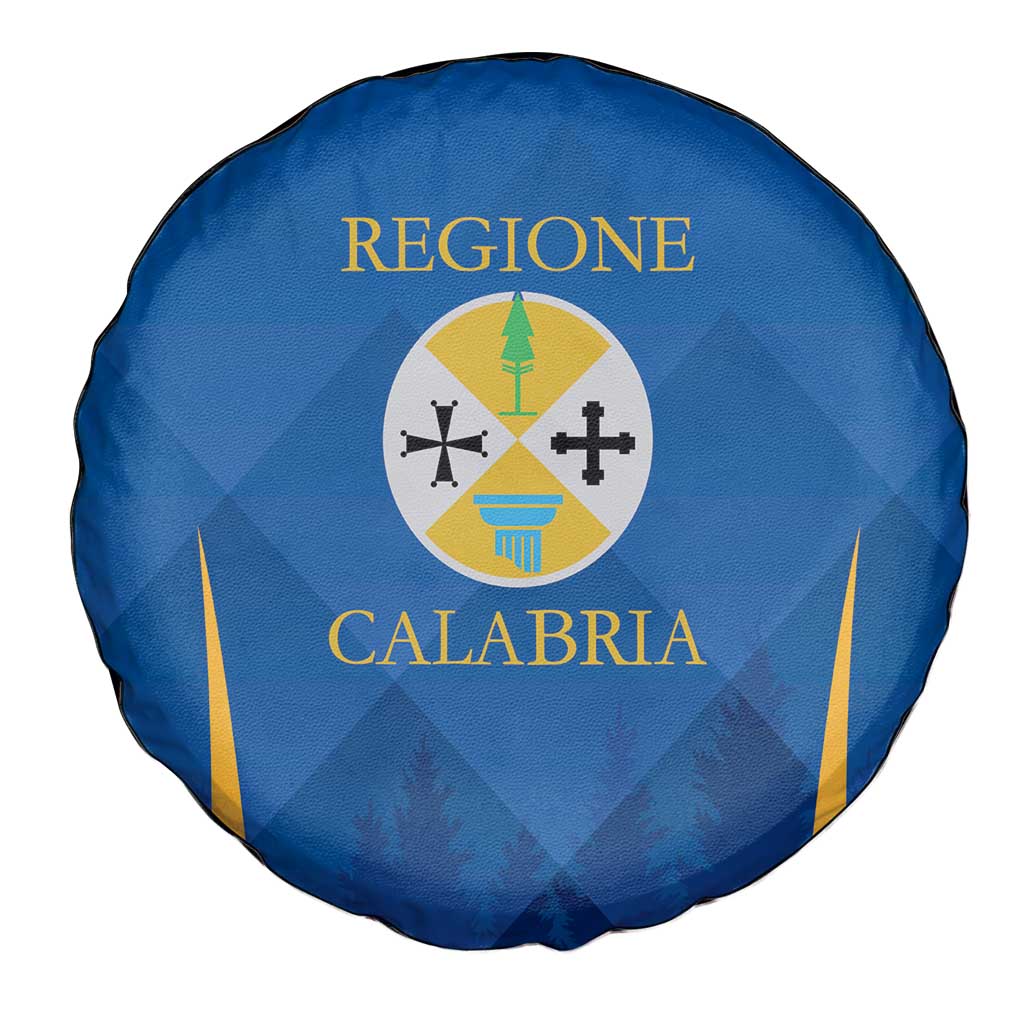 Italy Calabria Spare Tire Cover Flag Style - Wonder Print Shop