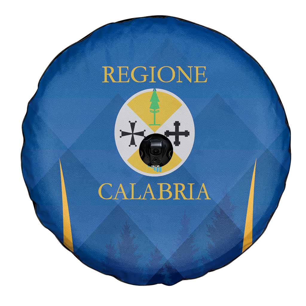 Italy Calabria Spare Tire Cover Flag Style - Wonder Print Shop