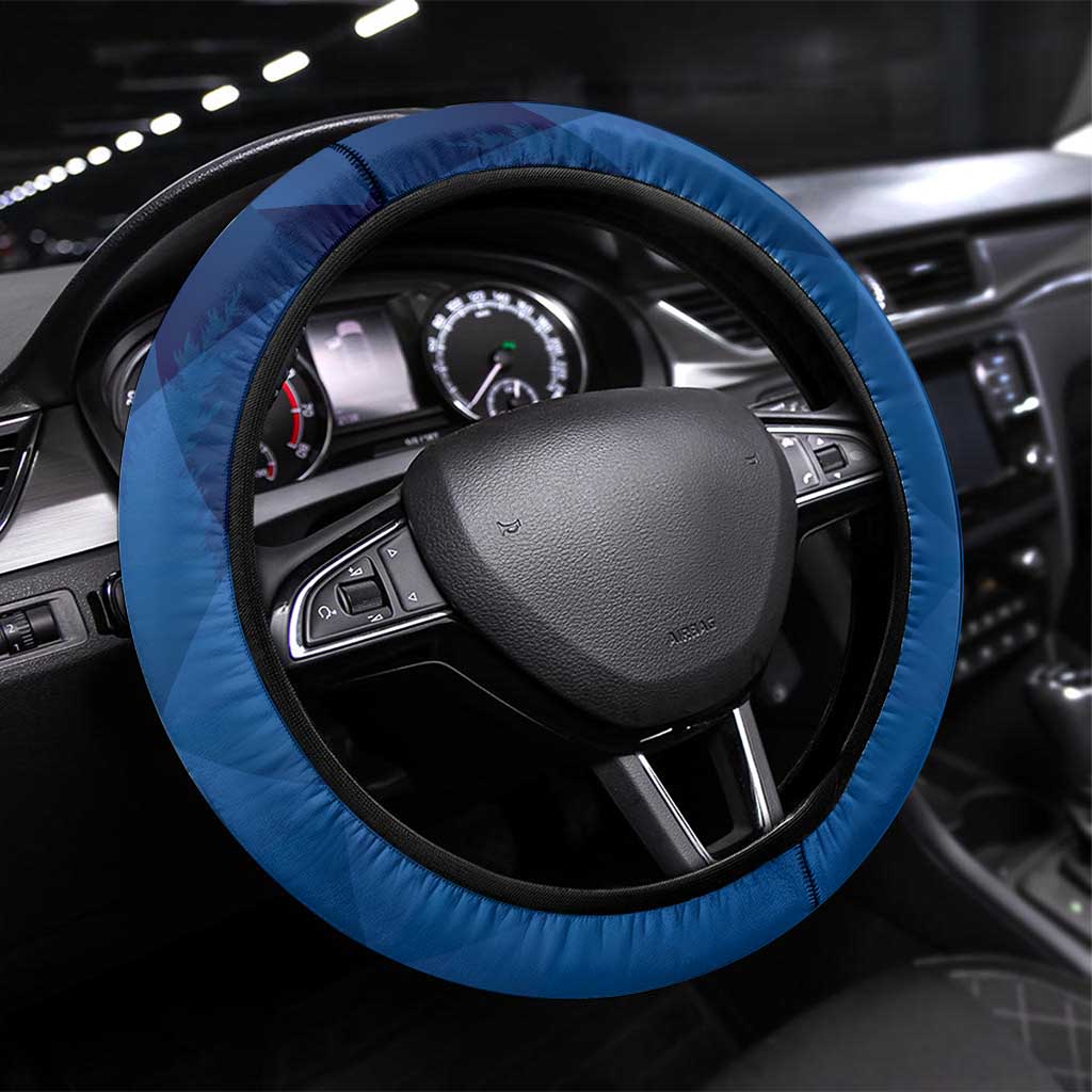 Italy Calabria Steering Wheel Cover Flag Style - Wonder Print Shop